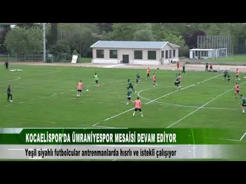 KOCAELİSPOR’DA ÜMRANYESPOR MESAİSİ DEVAM EDİYOR 19 Nisan 2024 | tv41