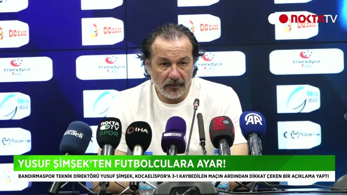 Yusuf Şimşek’ten futbolculara ayar! 29 Nisan 2024 | Nokta TV
