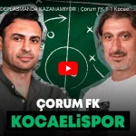 KOCAELİSPOR DEPLASMANDA KAZANAMIYOR! | Çorum FK 1-1 Kocaelispor | TFF 1. Lig | Santra #28 7 Nisan 2024 | La Golfo
