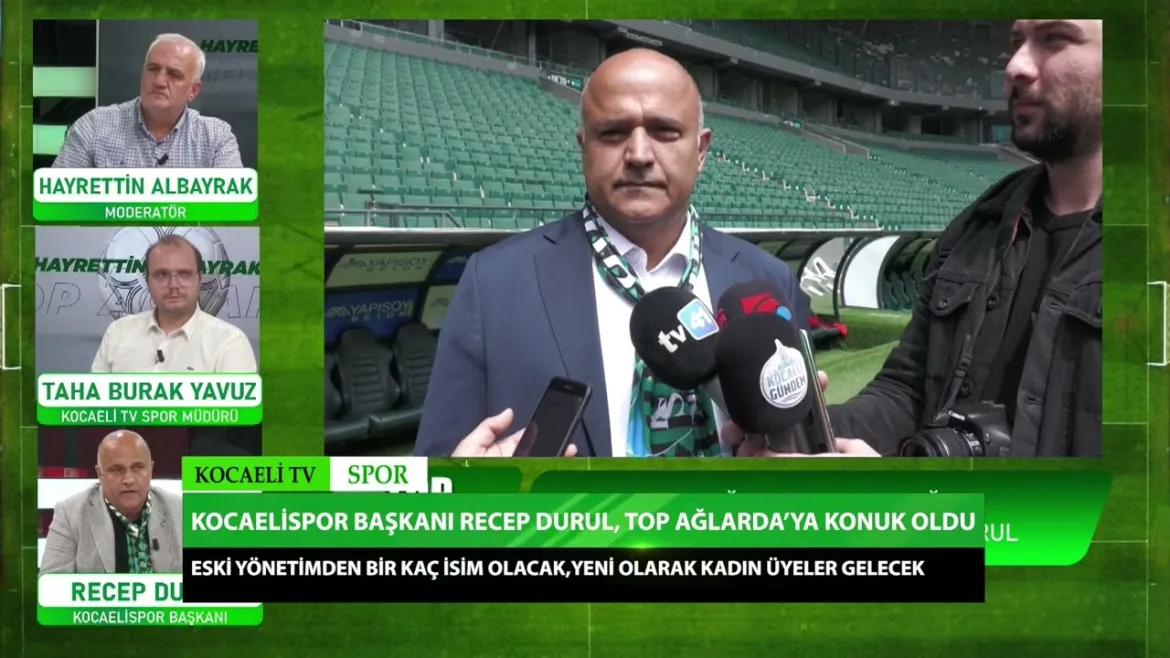 KOCAELİSPOR’DA RECEP DURUL’UN YENİ YÖNETİM LİSTESİ HAZIR MI? KİMLER DEVAM EDİYOR? 28 Mayıs 2024 | Kocaeli TV