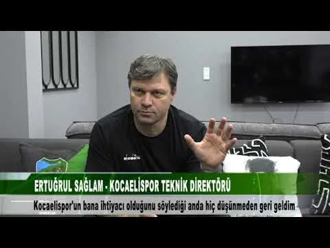 ERTUĞRUL SAĞLAM KOCAELİSPOR TEKNİK DİREKTÖRÜ 13 Mayıs 2024 | tv41