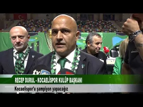RECEP DURUL KOCAELİSPOR KULÜP BAŞKANI 11 Haziran 2024 | tv41