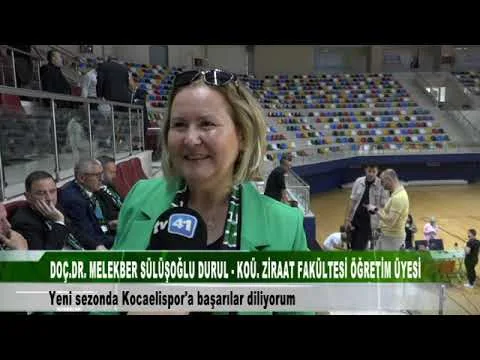 DOÇ. DR. MELEKBER SÜLÜŞOĞLU DURUL KOÜ ÖĞRETİM ÜYESİ 11 Haziran 2024 | tv41
