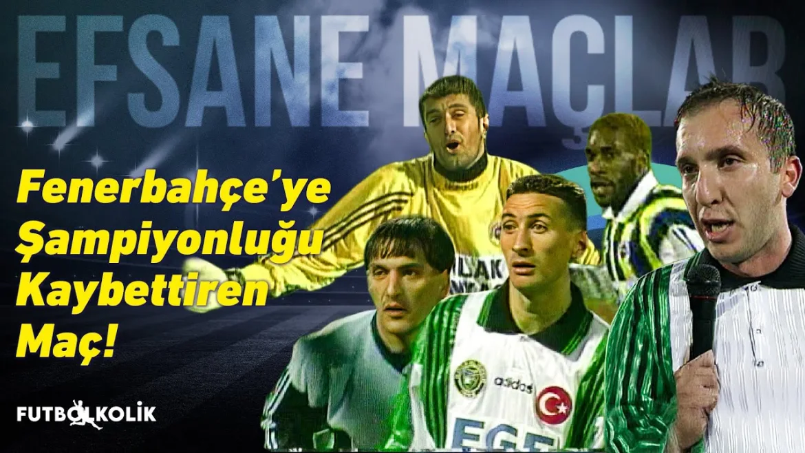 Kocaelispor – Fenerbahçe 1997 – 98 Sezonu | Fenerbahçe’ye Şampiyonluğu Kaybettiren Maç! 31 Mayıs 2024 | Futbolkolik