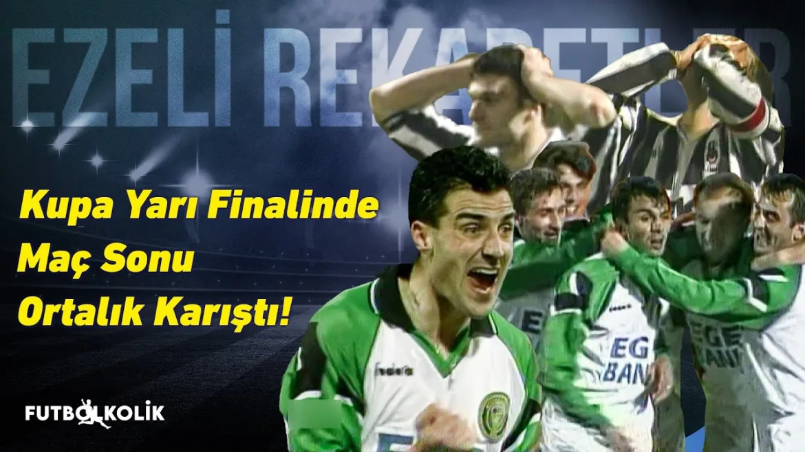 Beşiktaş – Kocaelispor Türkiye Kupası Yarı Finali 1996-97 Sezonu 23 Temmuz 2024 | Futbolkolik