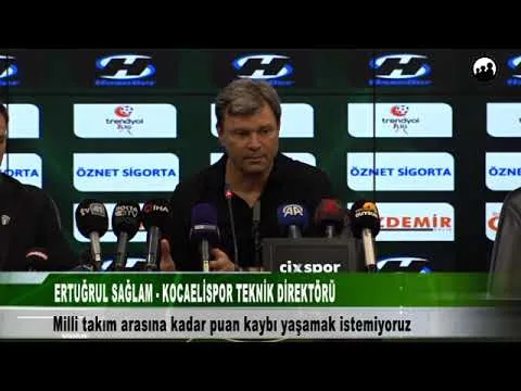 ERTUĞRUL SAĞLAM KOCAELİSPOR TEKNİK DİREKTÖRÜ 24 08 2024 | tv41