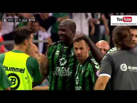 Kocaelispor – Gençlerbirliği (2-1) Maç Özeti 11 Ağustos 2024 | Trendyol 1. Lig