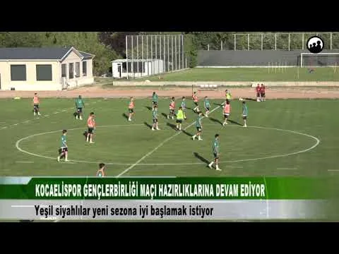 KOCAELİSPOR GENÇLERBİRLİĞİ MAÇI HAZIRLIKLARINA DEVAM EDİYOR 3 Ağustos 2024 | tv41