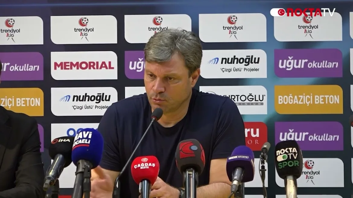 Ertuğrul Sağlam: Bu işlerde övgü varsa eleştiri de olacaktır | İstanbulspor 0 – 3 Kocaelispor 8 Ekim 2024 | Nokta TV