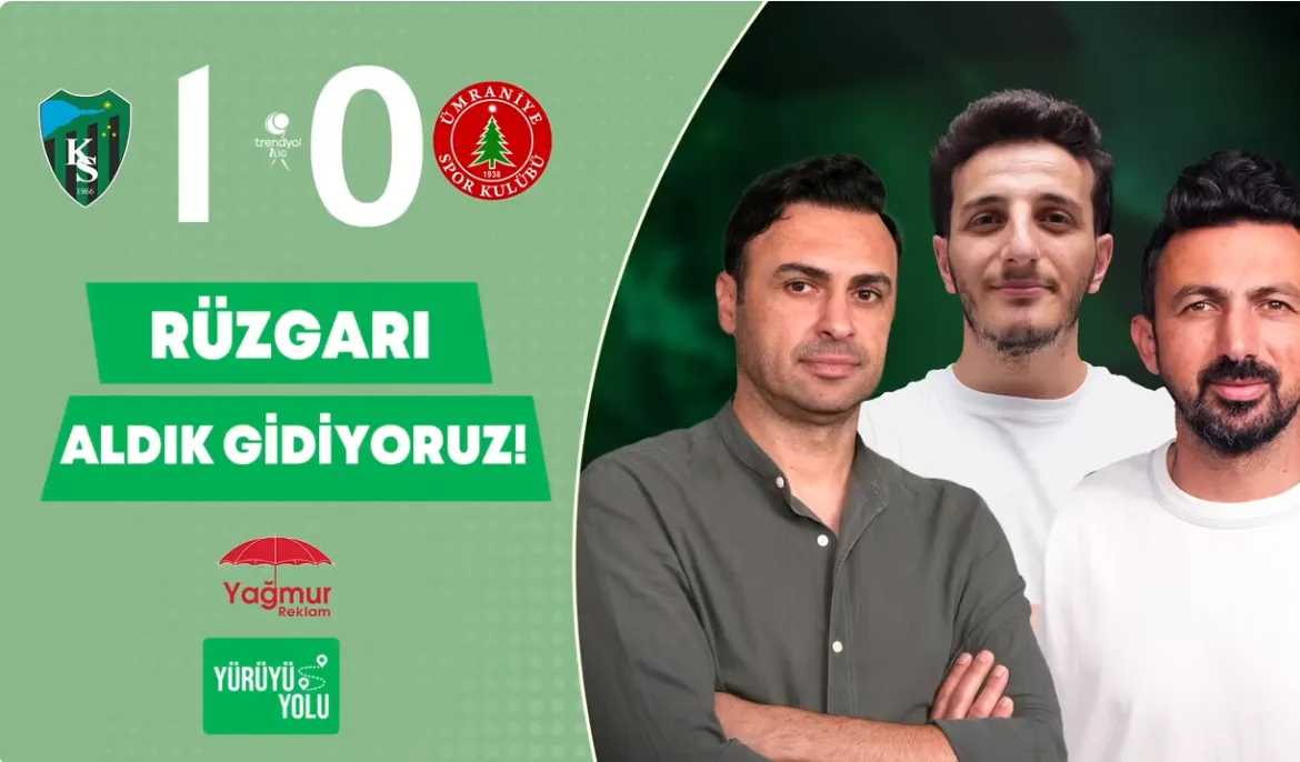 EVİMİZDE KAZANDIK! | Kocaelispor 1-0 Ümraniyespor | Hakem, Oğulcan | Yürüyüş Yolu #9 19 Ekim 2024 | La Golfo