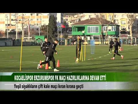 KOCAELİSPOR ANTRENMANI 30 Ocak 2025 | tv41