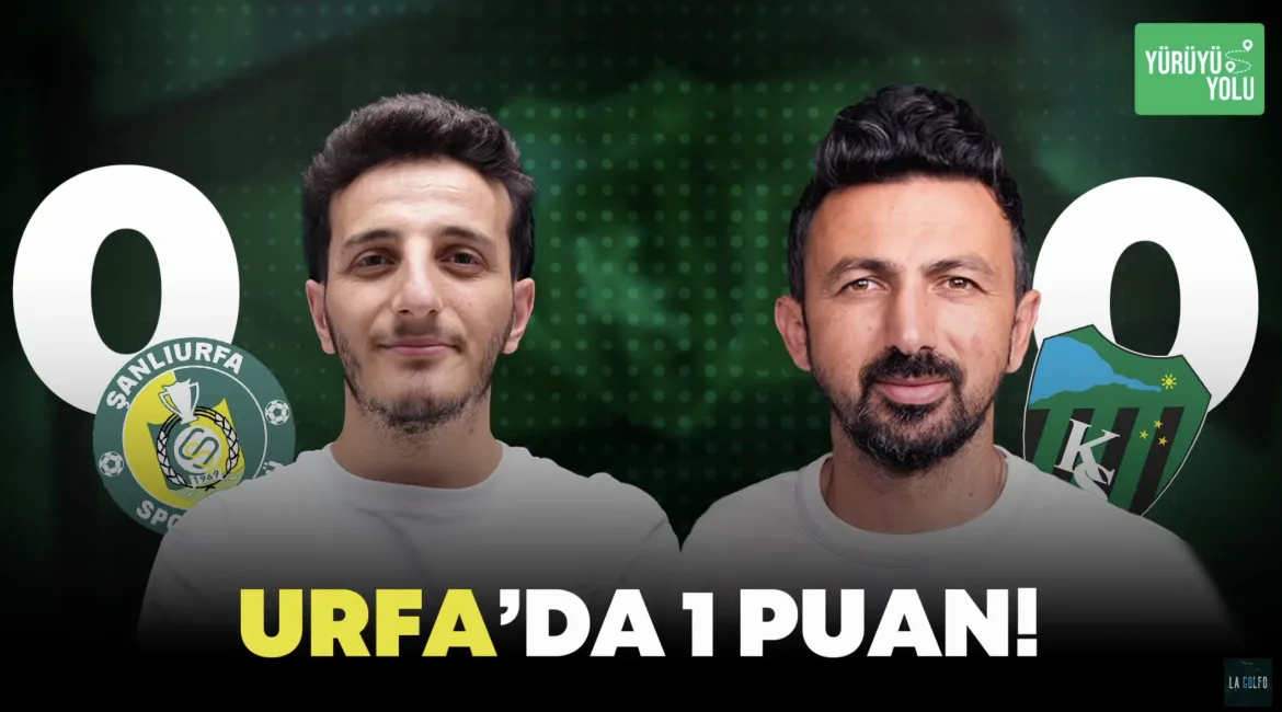 URFA’DA 1 PUAN! | Şanlıurfaspor 0-0 Kocaelispor | Mendes, İstanbulspor | Yürüyüş Yolu #25 22 Şubat 2025 | La Golfo