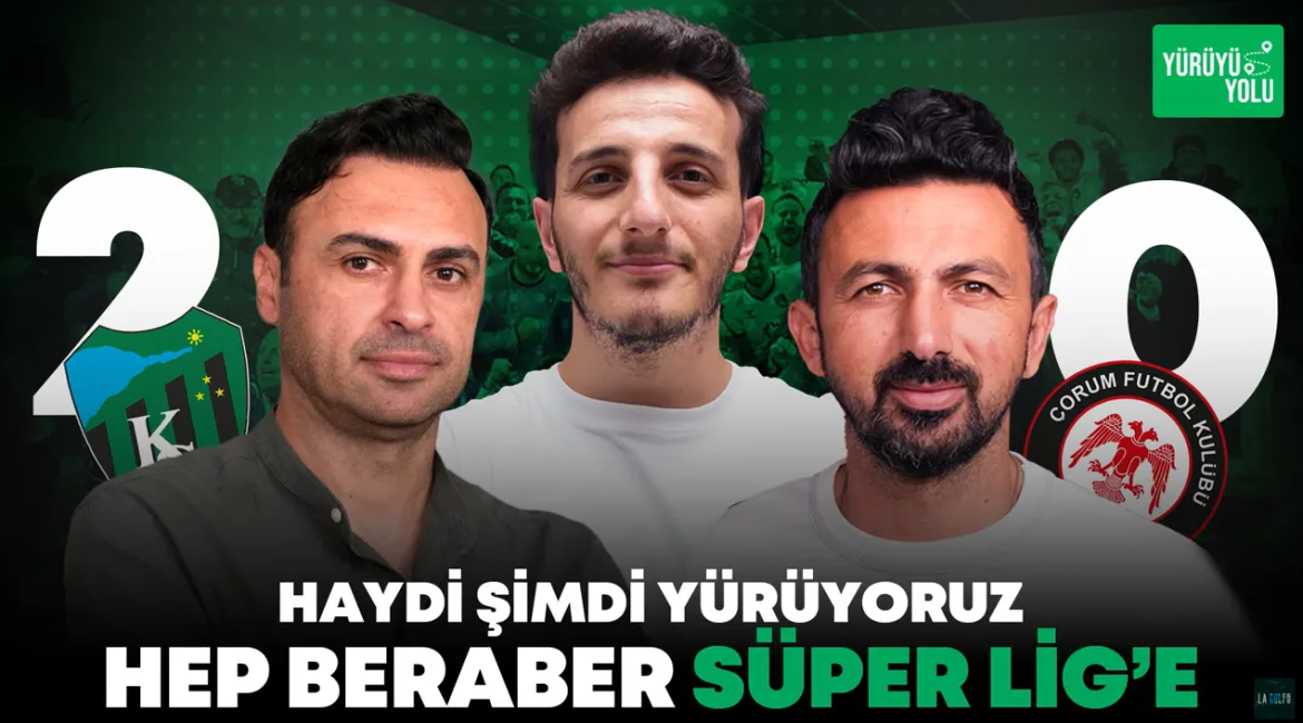 KOCAELİSPOR ŞAMPİİİİİ | Kocaelispor 2-0 Çorum FK | Antrenman Krizi, Şanlıurfaspor | Yürüyüş Yolu #24 15 Şubat 2025 | La Golfo