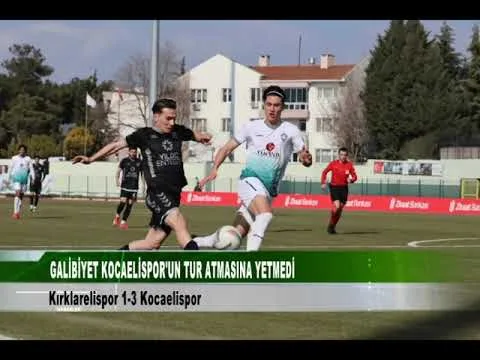GALİBİYET KOCAELİSPOR ‘UN TUR ATLAMASINA YETMEDİ 26 Şubat 2025 | tv41