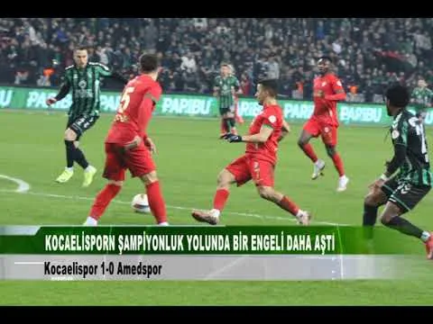 KOCAELİSPOR AMEDSPOR MAÇI 10 Şubat 2025 | tv41