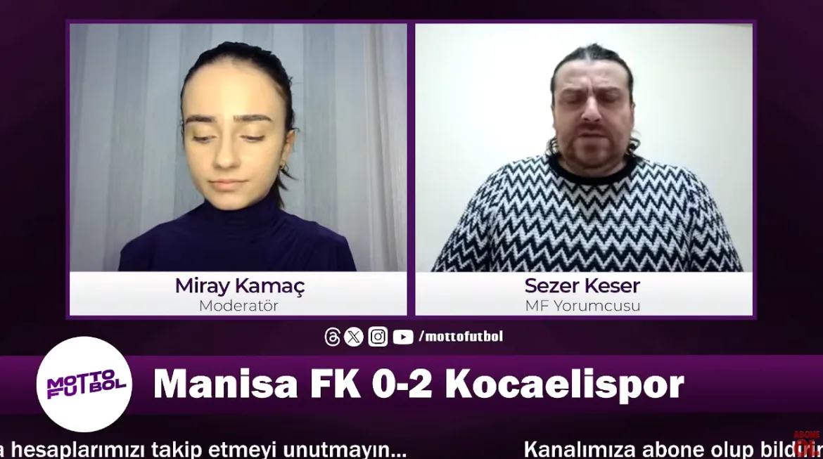 Manisa FK – Kocaelispor Maç Sonu Değerlendirmesi 11 Şubat 2025 | Motto Futbol