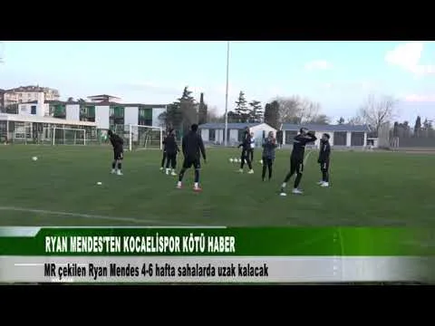 RYAN MENDES ‘DEN KOCAELİSPOR ‘A KÖTÜ HABER 25 Şubat 2025 | tv41