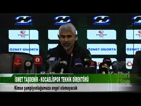 İSMET TAŞDEMİR KİMSE ŞAMPİYONLUĞUMUZA ENGEL OLAMAYACAK 5 Mart 2025 | tv41