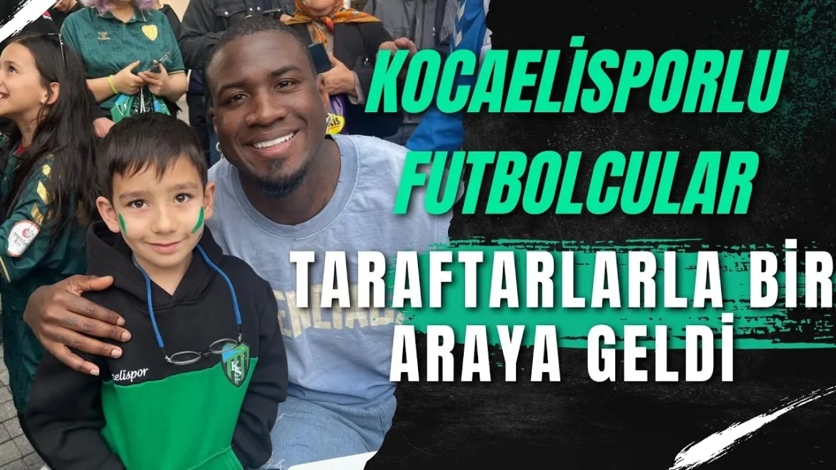 KOCAELİSPORLU FUTBOLCULAR TARAFTARLARLA BİR ARAYA GELDİ 23 Mart 2025 | Kocaeli TV