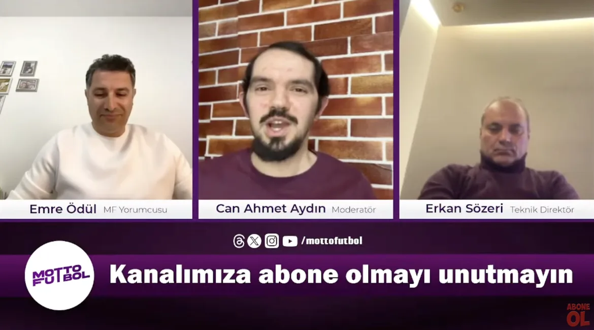 Erkan Sözeri ile 1. Lig’de 34. Haftanın Değerlendirmesi / Adanaspor küme düştü! 14 Nisan 2025 | Motto Futbol