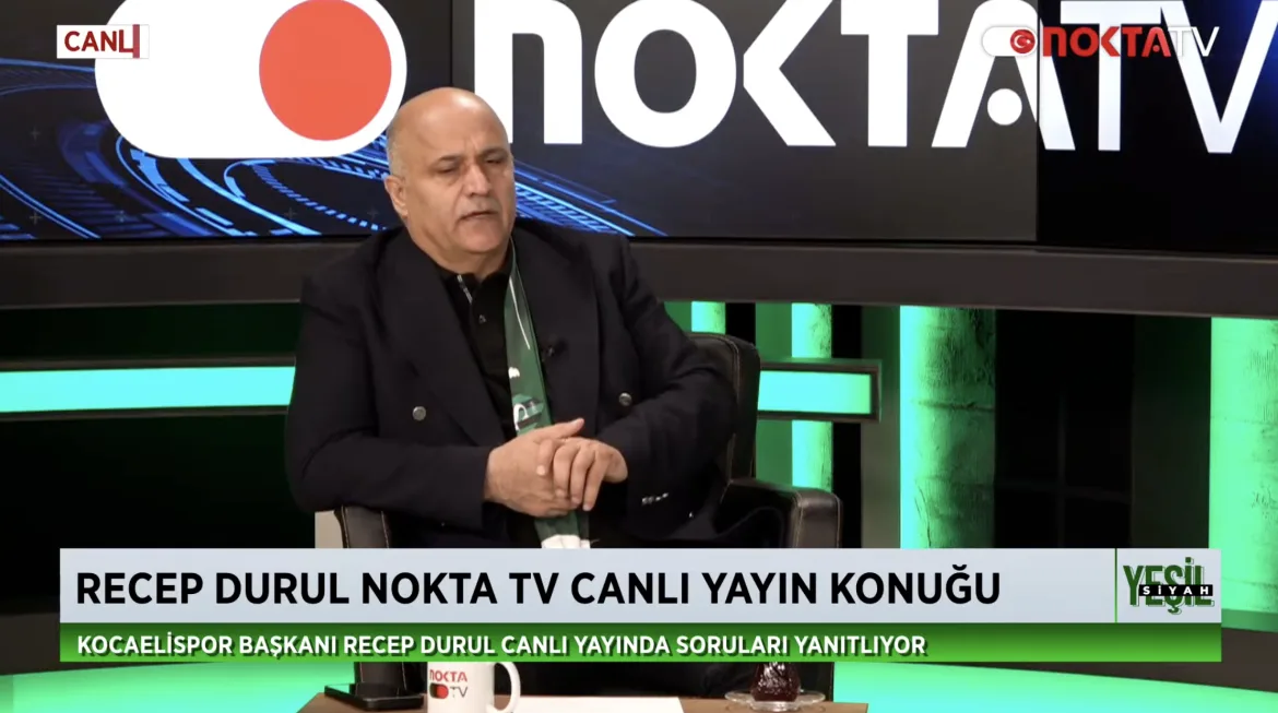 Nokta TV Recep Durul Amatörden Süper Lig’e | Yeşil Siyah Özel Yayın 26 Nisan 2025 | Nokta TV
