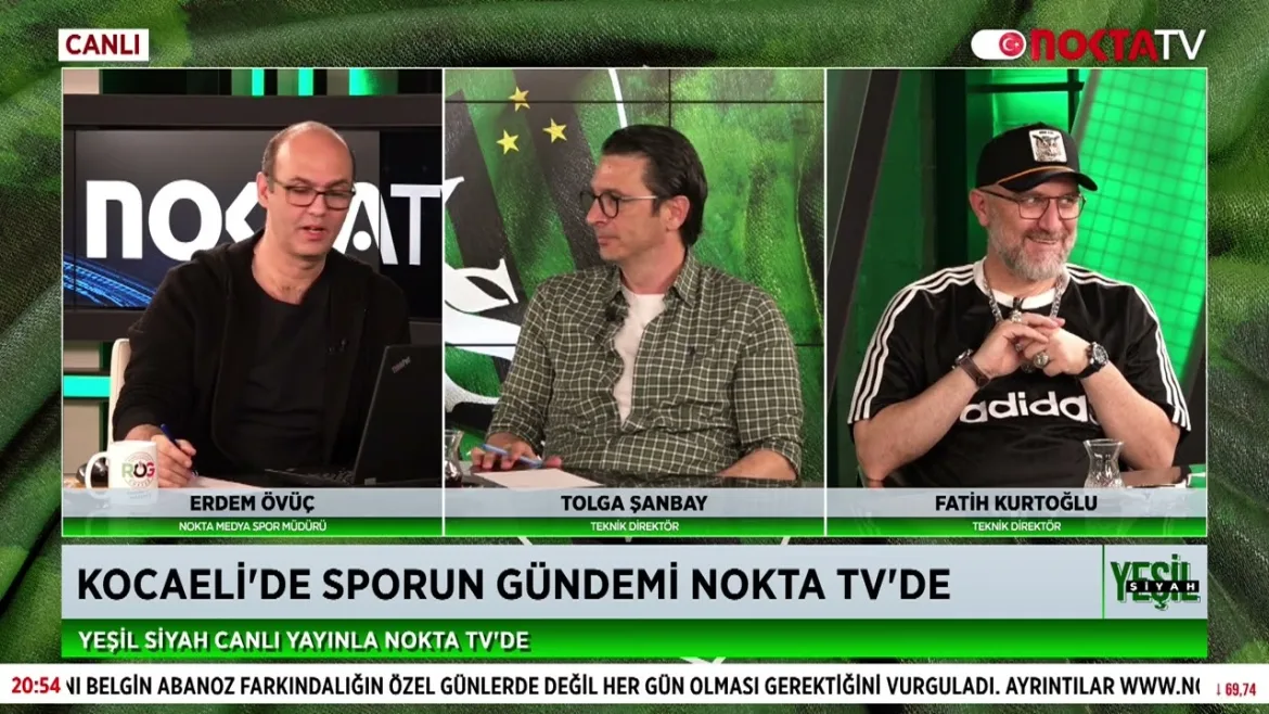 Erdem Övüç İle Yeşil Siyah 15 Nisan 2025 | Nokta TV