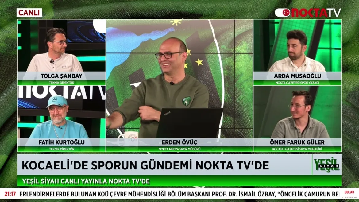 Erdem Övüç İle Yeşil Siyah 22 Nisan 2025 | Nokta TV