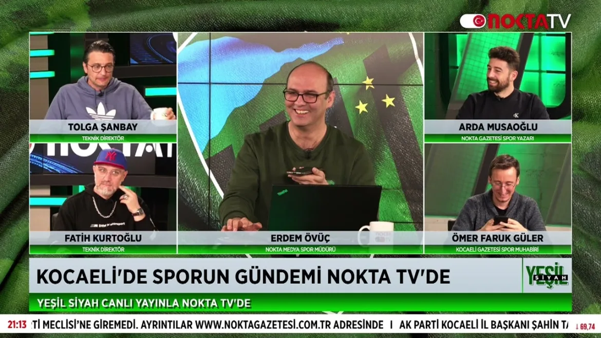 Erdem Övüç İle Yeşil Siyah 7 Nisan 2025 | Nokta TV