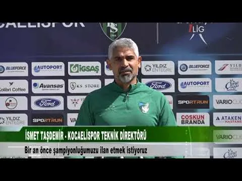 İsmet Taşdemir: “Kocaelispor, Şampiyonluk Yolunda Son 4 Hafta!” 19 Nisan 2025 | tv41
