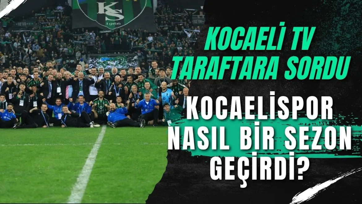 KOCAELİSPORLU TARAFTARLAR KOCAELİSPOR’U DEĞERLENDİRDİ 11 Nisan 2025 | Kocaeli TV