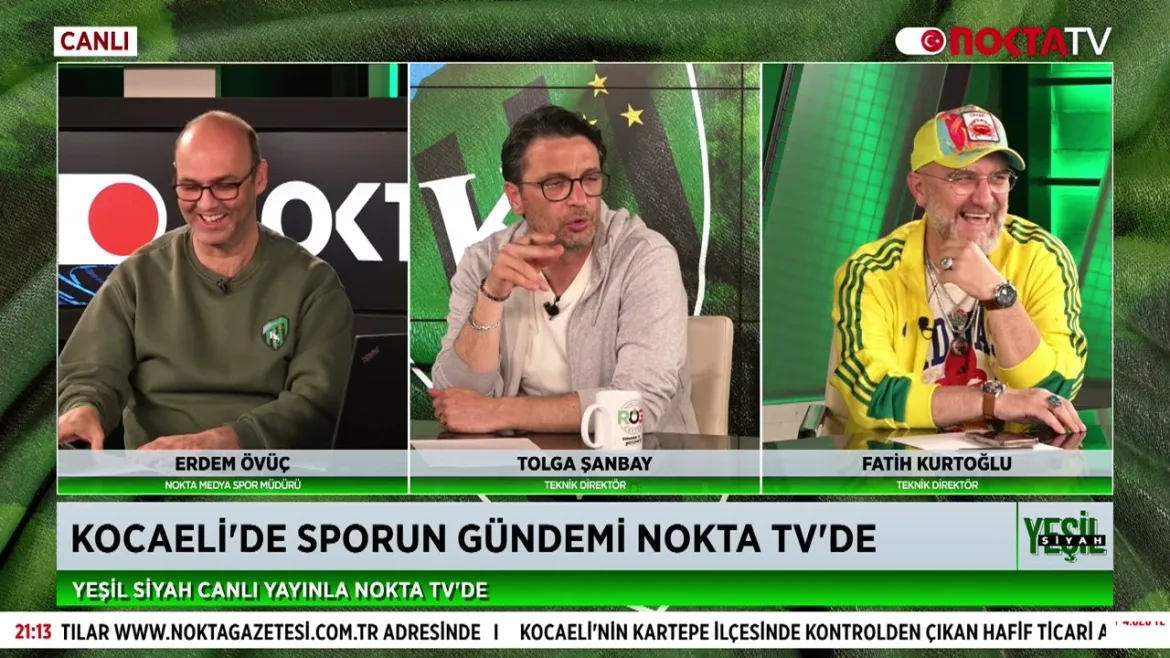 Erdem Övüç İle Yeşil Siyah 6 Mayıs 2025 | Nokta TV