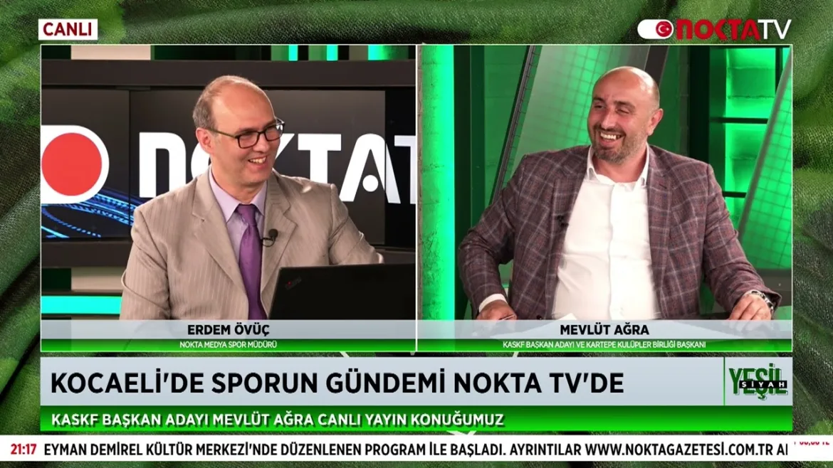 KASKF Başkan Adayı | Erdem Övüç İle Yeşil Siyah 19 Mayıs 2025 | Nokta TV