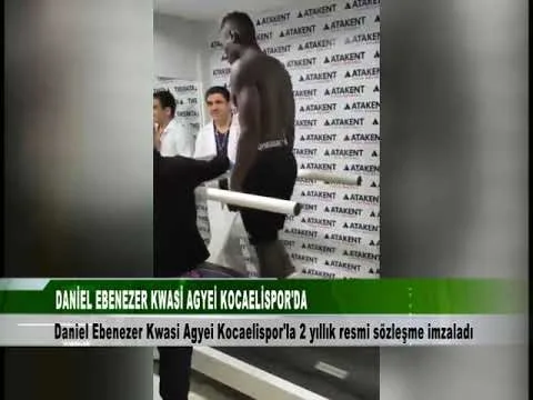DANİEL AGYEİ KOCAELİSPOR’DA 28 Haziran 2025 | tv41