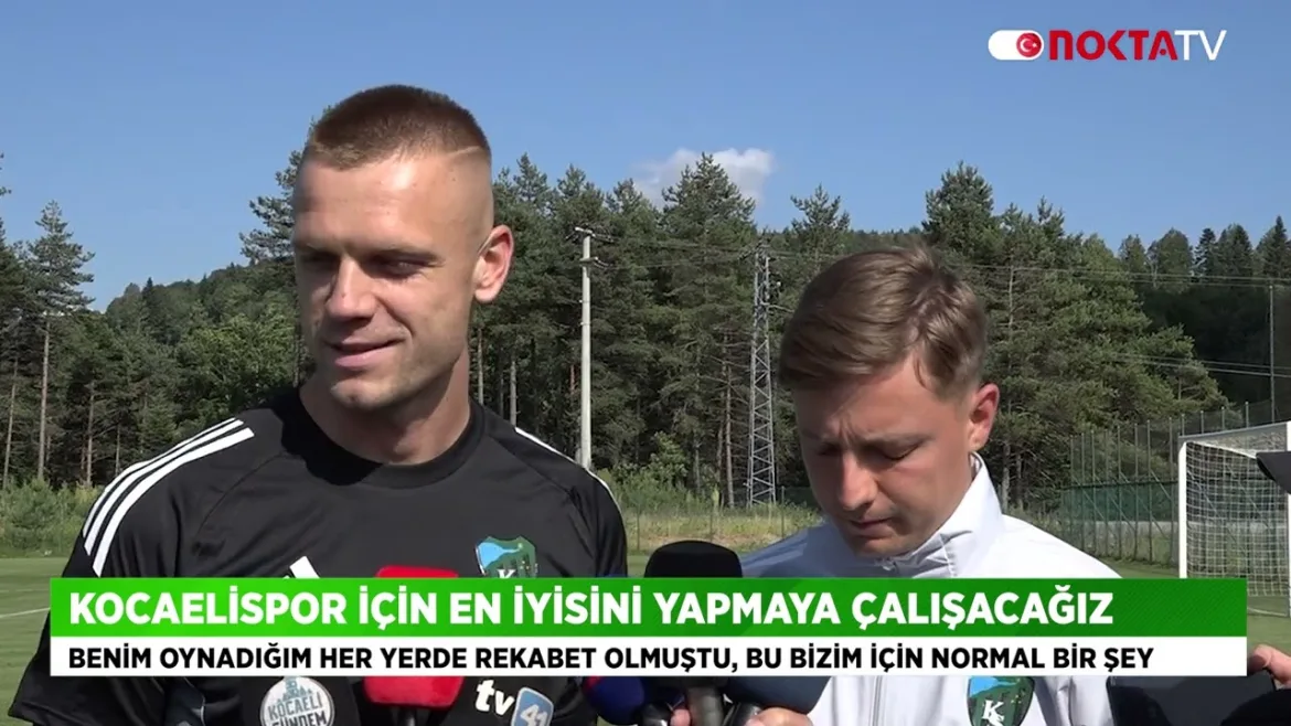 Jovanovic: Kocaelispor İçin En İyisini Yapmaya Çalışacağız 3 Temmuz 2025 | Nokta TV