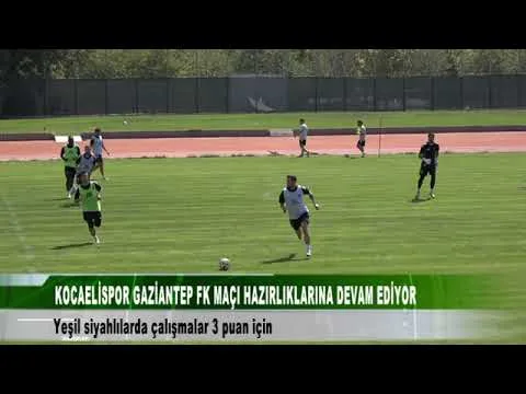 KOCAELİ GAZİANTEP FK MAÇI HAZIRLIKLARINA DEVAM ETTİ 10 Eylül 2025 | tv41