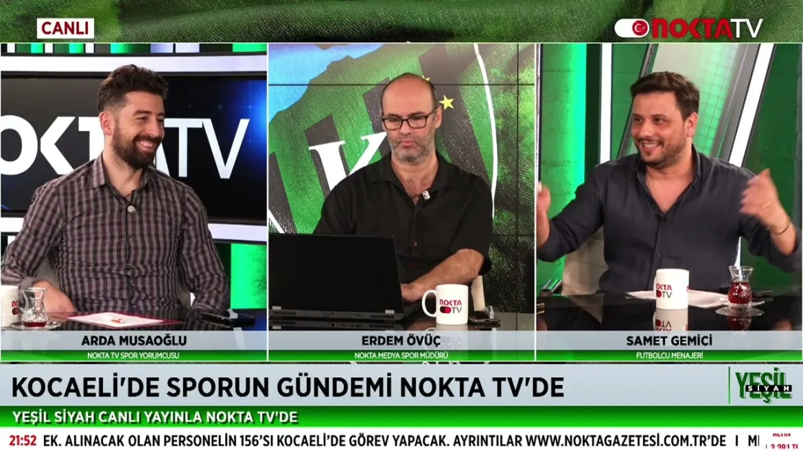 Kocaeli’de Sporun Gündemi | Erdem Övüç İle Yeşil Siyah | 15 Eylül 2025 | Nokta TV