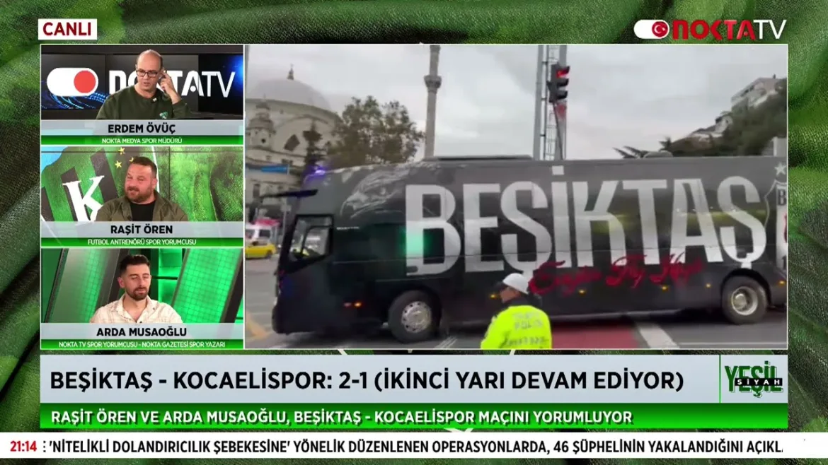 Kocaelispor, Beşiktaş Maçından Eli Boş Döndü 30 Eylül 2025 | Erdem Övüç İle Yeşil Siyah | Nokta TV
