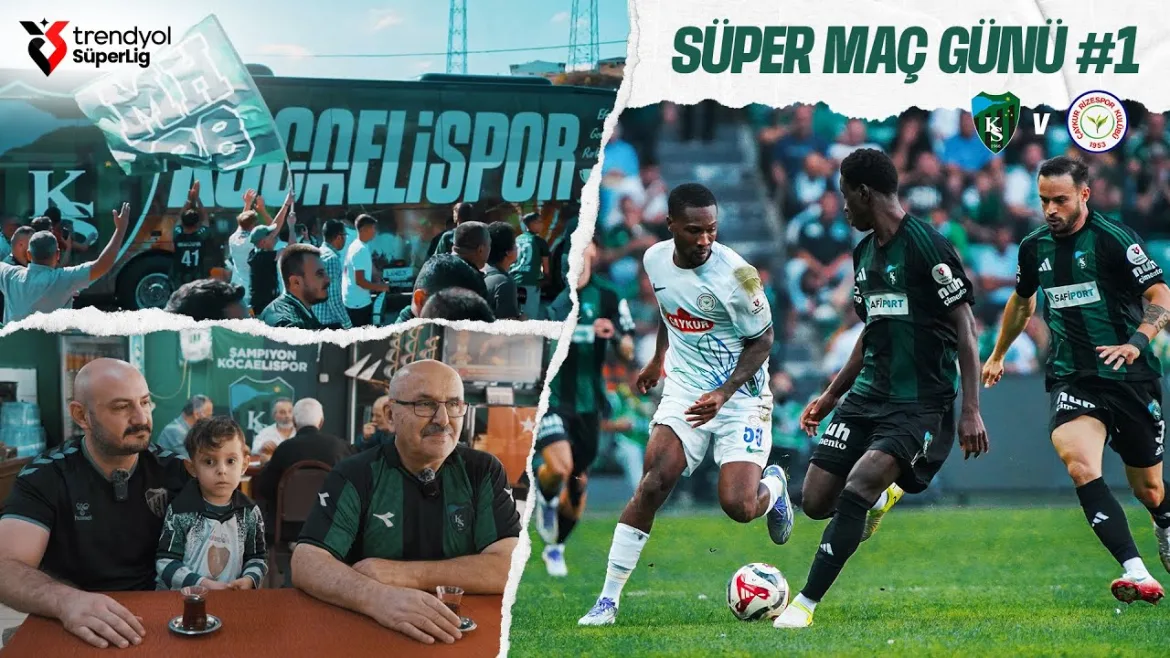 Trendyol ile Süper Maç Günü #1 | Kocaelispor 25 Eylül 2025 | Türkiye Futbol Federasyonu