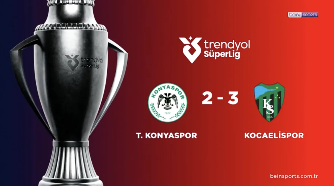 ÖZET | Tümosan Konyaspor 2-3 Kocaelispor 18 Ekim 2025 | beIN Sports