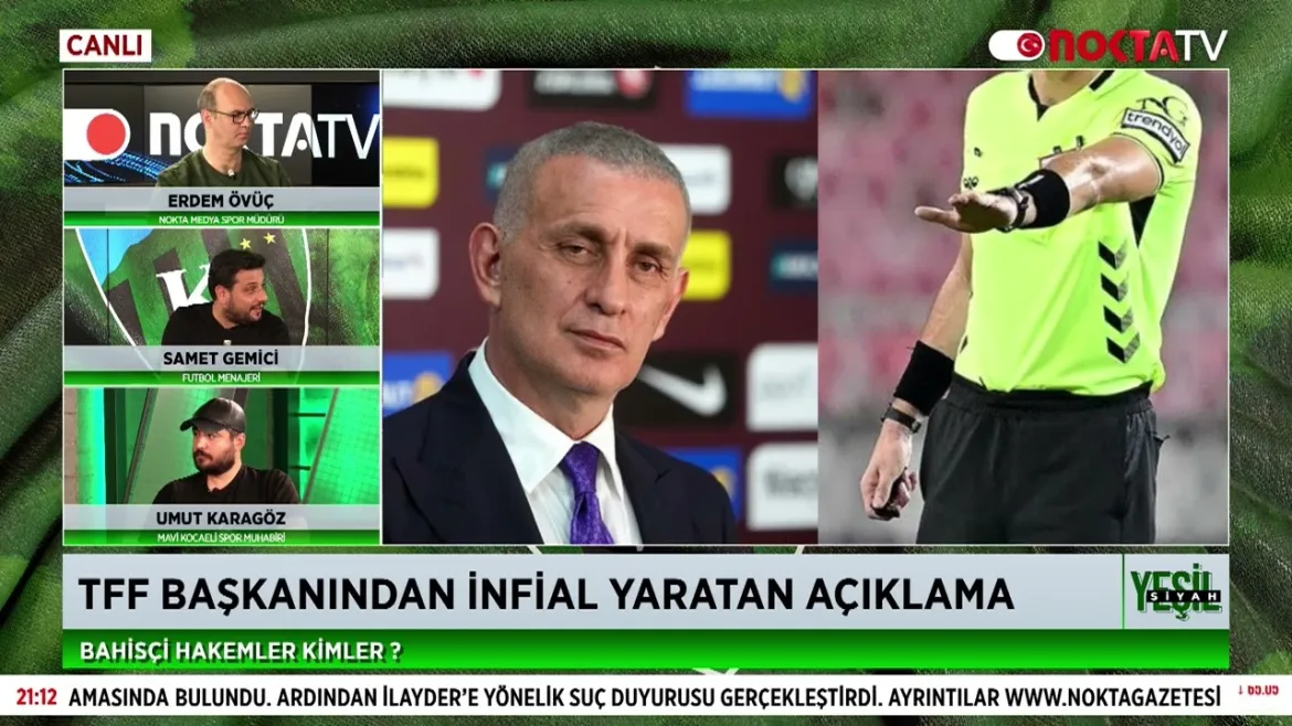 Bahisçi Hakemler Kimler? | Erdem Övüç İle Yeşil Siyah 27 Ekim 2025 – Nokta TV