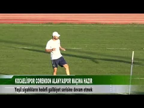 KOCAELİSPOR ALANYASPOR MAÇINA HAZIR 24 Ekim 2025 | tv41