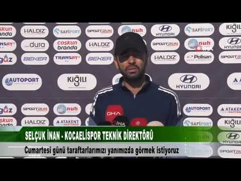 SELÇUK İNAN KOCAELİSPOR TEKNİK DİREKTÖRÜ 22 Ekim 2025 | tv41