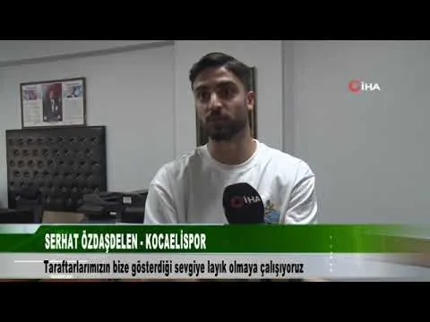 SERHAT ÖZDAŞDELEN KOCAELİSPOR 24 Ekim 2025 | tv41