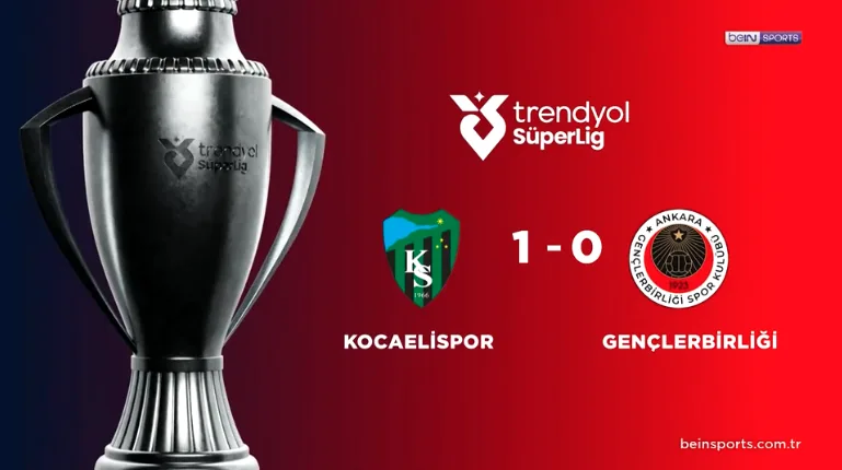 ÖZET | Kocaelispor 1-0 Gençlerbirliği 28 Kasım 2025 @beINSports