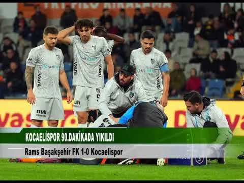 KOCAELİSPOR 90. DAKİKA DA YIKILDI 1 Kasım 2025 | tv41