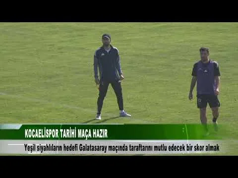 KOCAELİSPOR TARİHİ MAÇA HAZIR 8 Kasım 2025 | tv41
