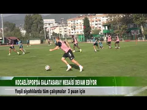 KOCAELİSPOR’DA GALATASARAY MESAİSİ DEVAM EDİYOR 6 Kasım 2025 | tv41
