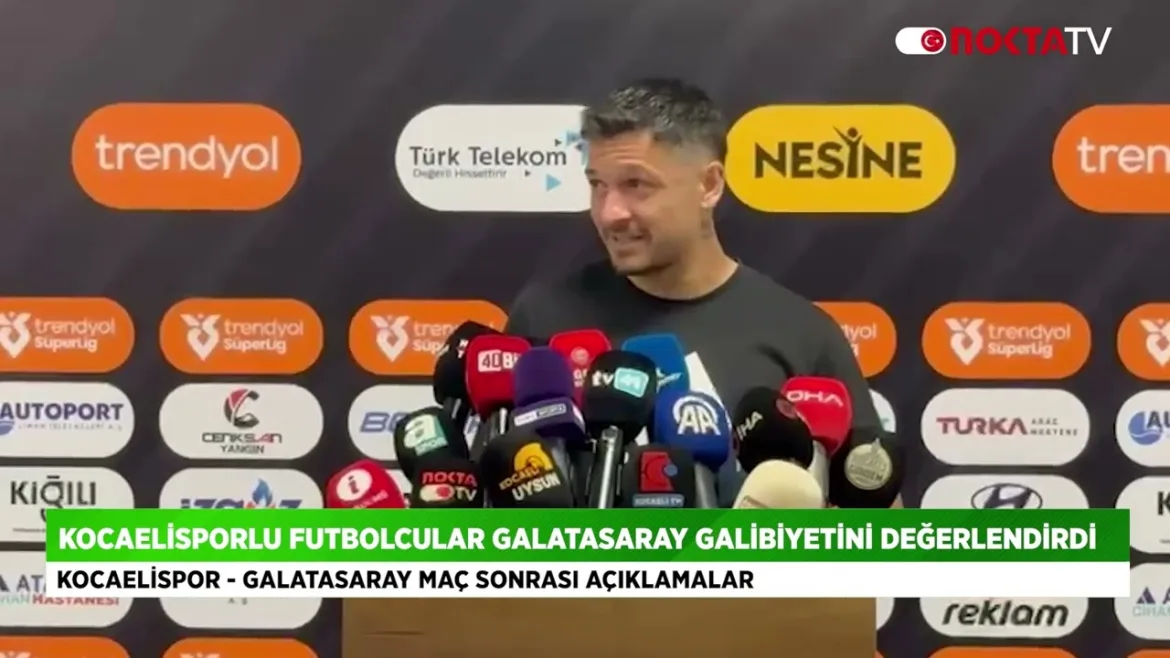 Kocaelisporlu Futbolcular Galatasaray Galibiyetini Değerlendirdi 9 Kasım 2025 | Nokta TV