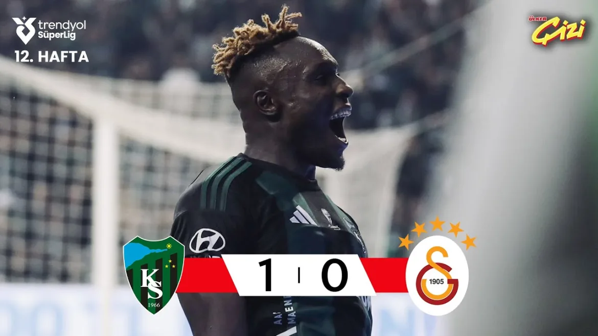 Ülker Çizi | Kocaelispor (1-0) Galatasaray | 12. Hafta Maç ÖZETİ | Trendyol Süper Lig – 2025/26 12 Kasım 2025 | beIN Sports