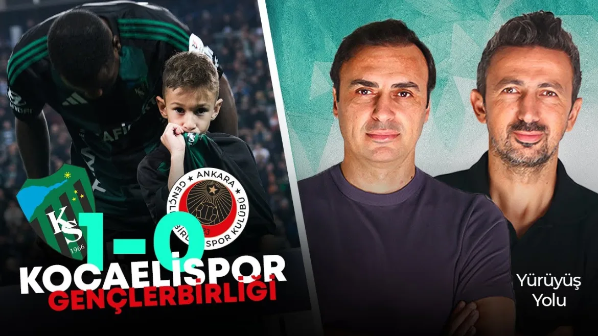 KOCAELİSPOR GOL YEMİYOR | Kocaelispor 1-0 Gençlerbirliği | Serdar Dursun | Yürüyüş Yolu S2B11 2 Aralık 2025 @LaGolfo